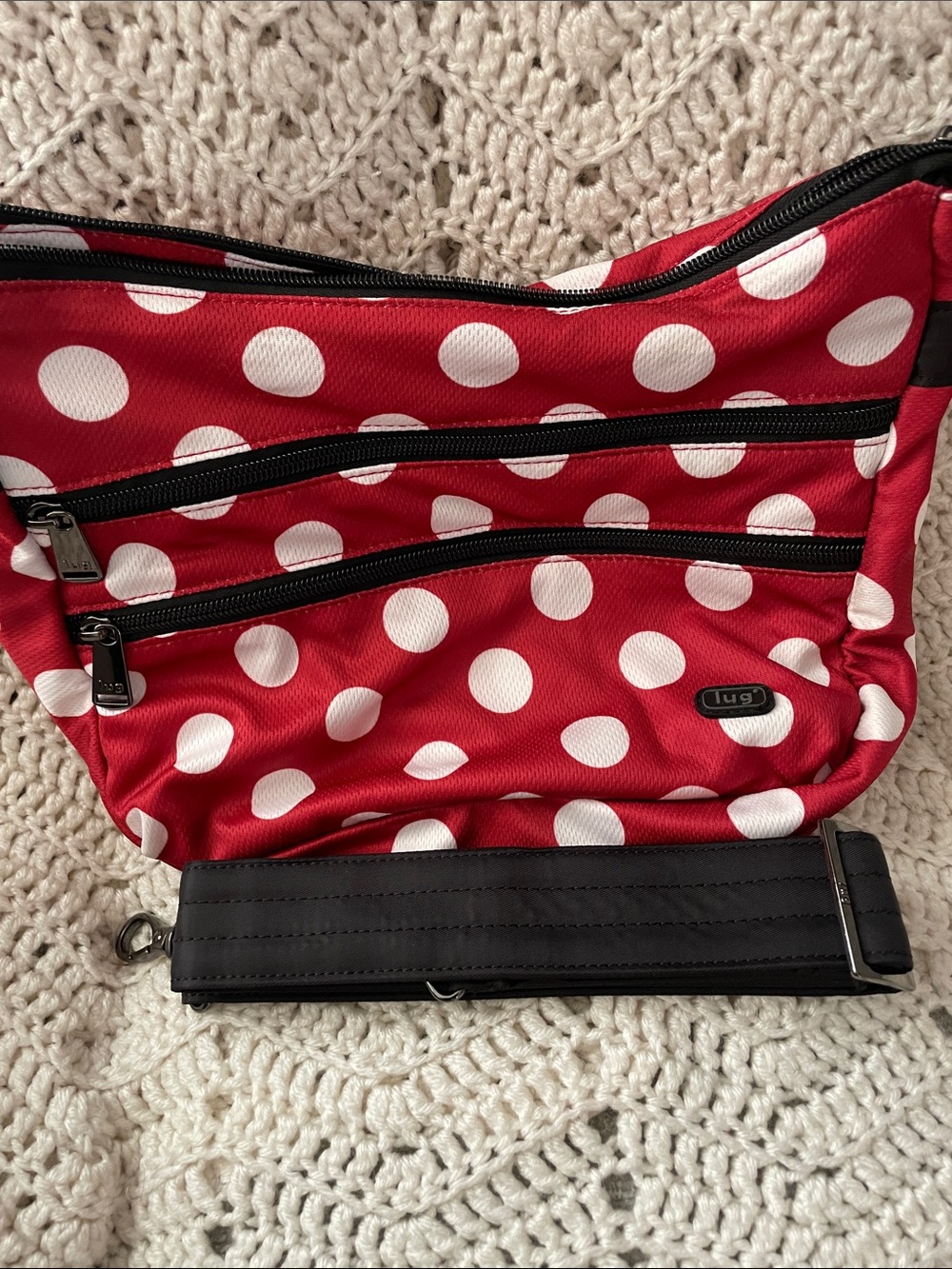 Lug Slider FS Crimson Large Dot